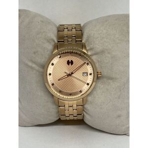 Watch Station WS12001 Womens Stainless Steel Analog Dial Quartz Wrist Watch VK46